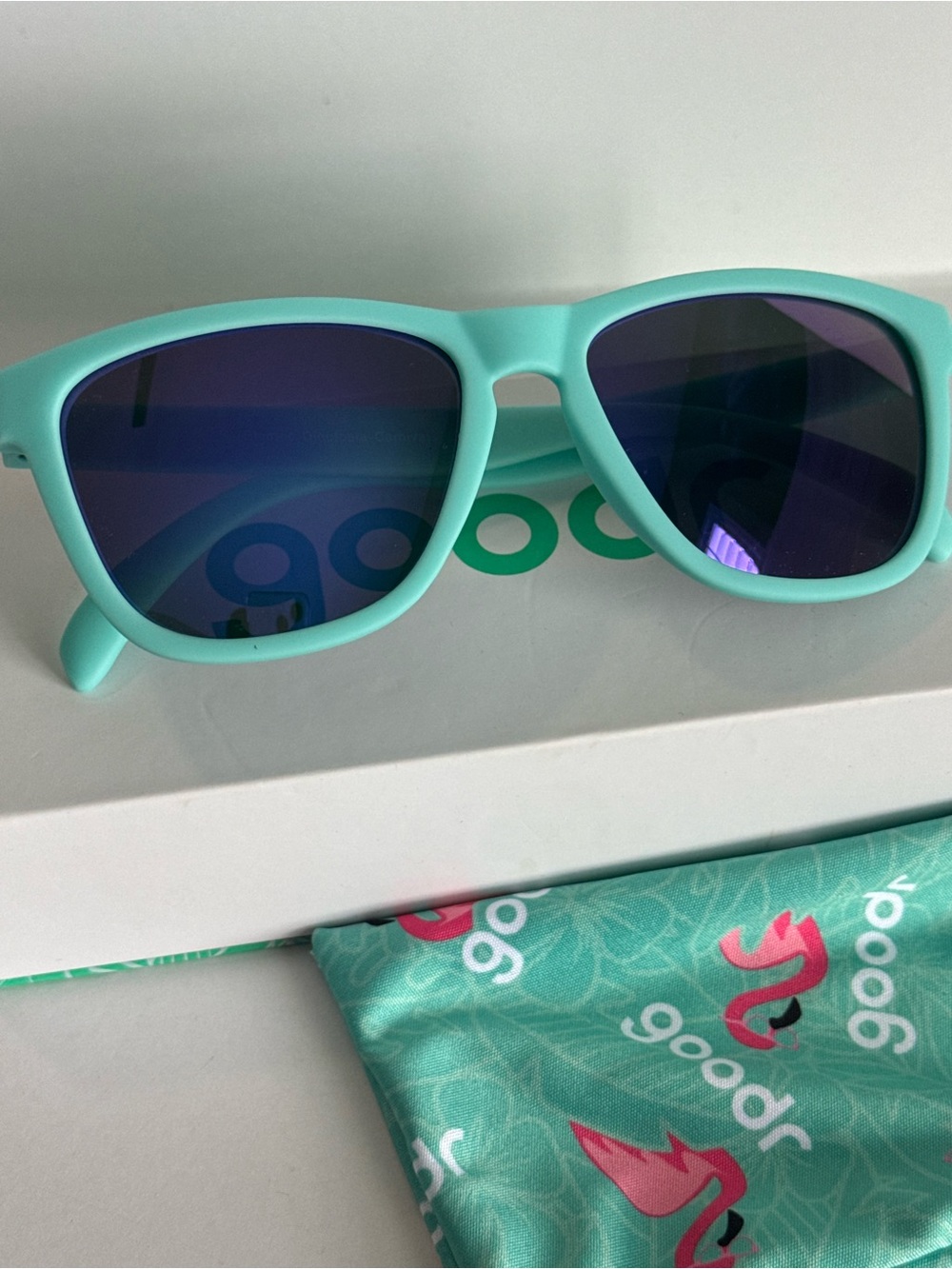 Goodr OG Sunglasses Electric Dinotopia Carnival NEW in Box - Picture 3 of 6